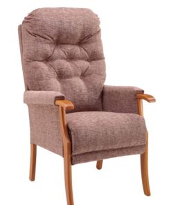 Avon Fireside Chair - Kilburn Cocoa