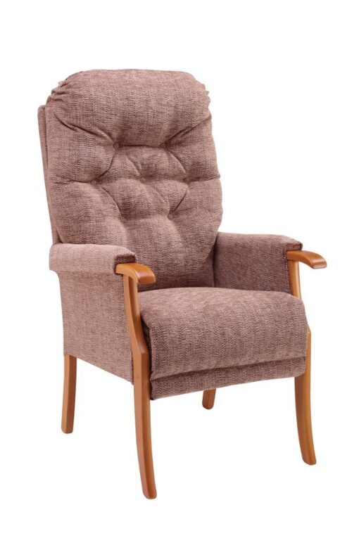 Avon Fireside Chair - Kilburn Cocoa