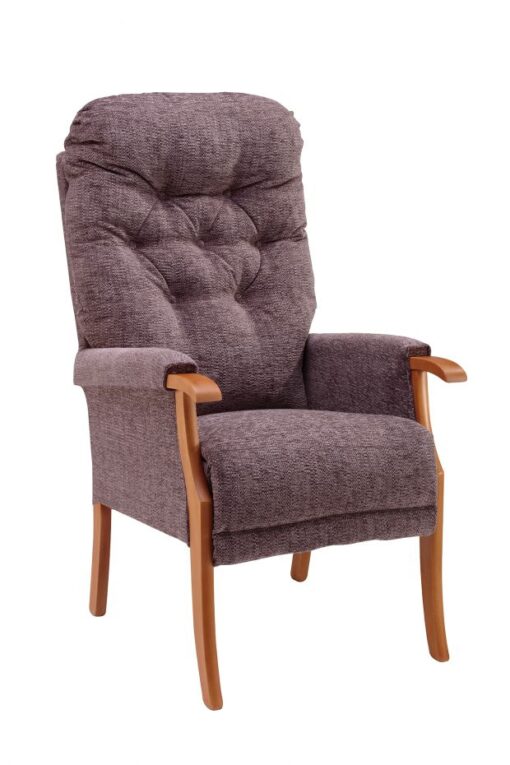 Avon Fireside Chair - Kilburn Mink