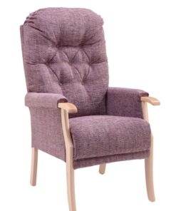 Avon Fireside Chair - Kilburn Plum