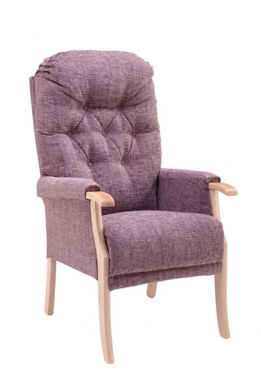 Avon Fireside Chair - Kilburn Plum