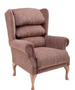 Cannington Fireside Cosi Chairs - Kilburn Cocoa