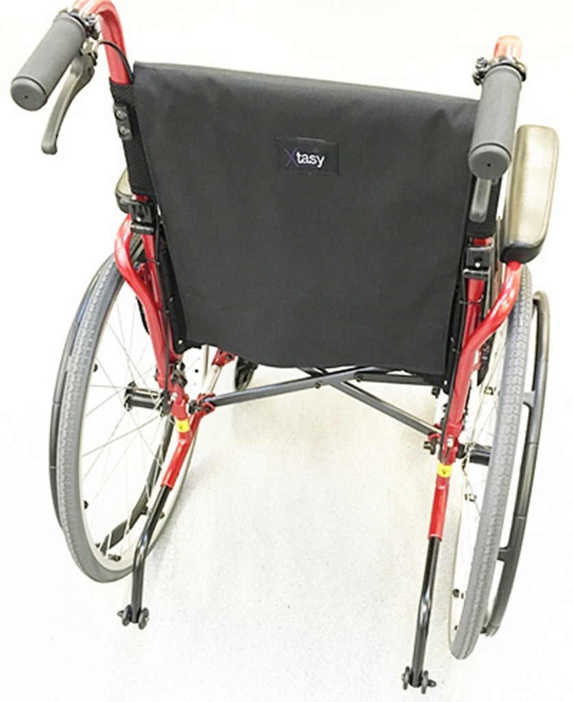 Wheelchair Tension Adjustable Backrest and Throws