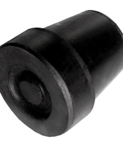 Ferrule 16mm, 5/8" - Black, Large Quad Cane Tip x 2 ferrules per pack