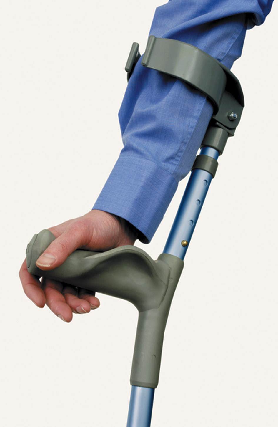Forearm Crutch Blue