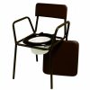 Compact Commode Chair - adjustable height