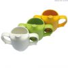 Dignity - 2 Handled Feeder Cup with pierced spout white