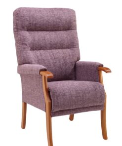 Orwell Fireside Cosi Chair - Kilburn Plum