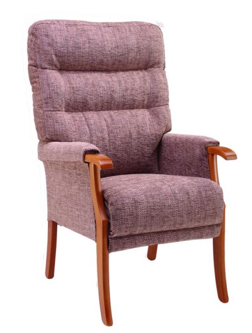 Orwell Fireside Cosi Chair - Kilburn Cocoa