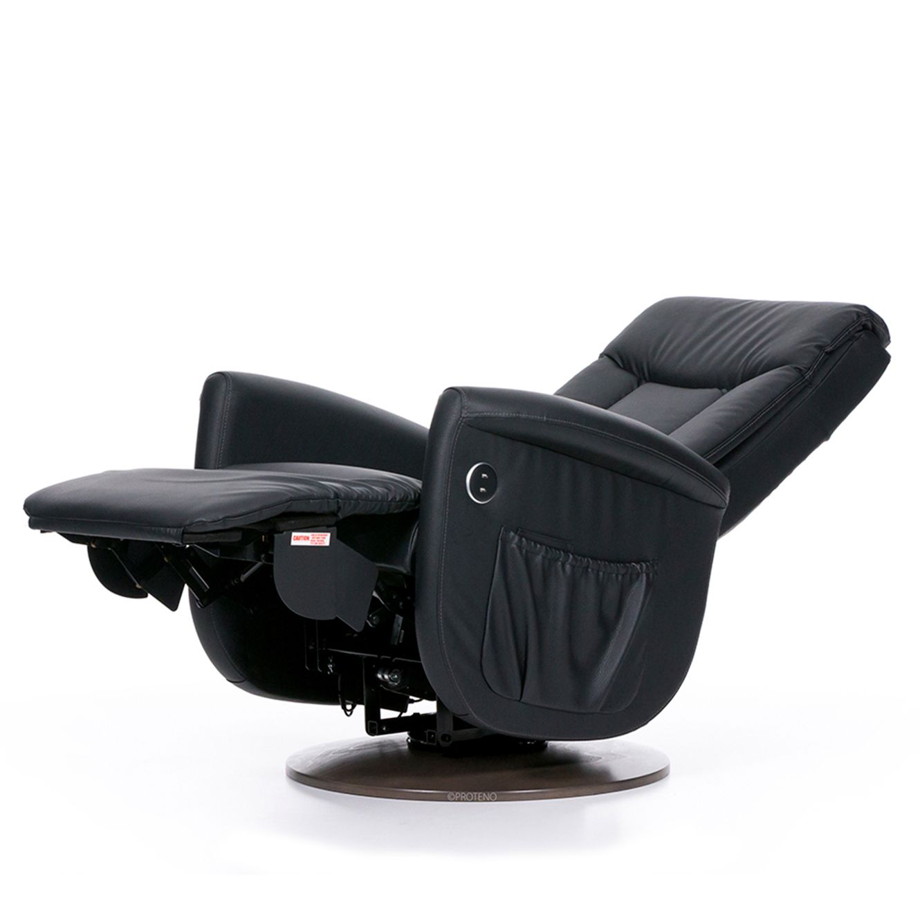 8861h-bl_04_topro_cortina_black_reclined_front_view_web_2
