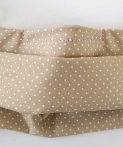 Polka Dot Double Layered 100% Cotton Surgical Style Pleated Reusable Face Masks – Available in Packs of 5 or 10 - Image 5