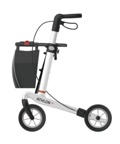 ATHLON SL - Carbon Ultralight Rollator, Large 62, White, SOFT Wheels (5)