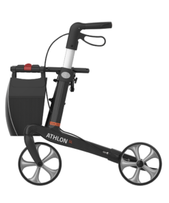 ATHLON SL - Carbon Ultralight Rollator, Medium 55, Black, TPE Wheels - Please contact us for price, colours & availability - Image 5