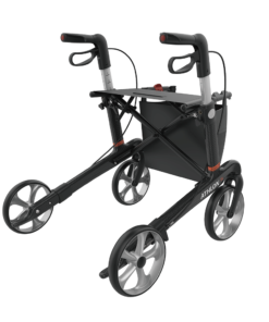 ATHLON SL - Carbon Ultralight Rollator, Small 50, Black, TPE Wheels (3)