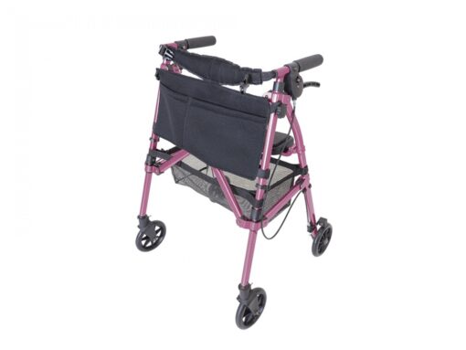 Able2 EZ Fold-N-Go Rollator - pink (1)