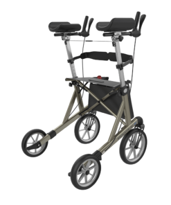 NAVIGATOR AIR - Outdoor Arthritis Rollator, Large 62, Champagne, SOFT Wheels (3)