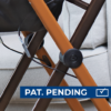 PIXEL – Indoor Rollator, Large , Whiteblack, TPE Wheels (9)