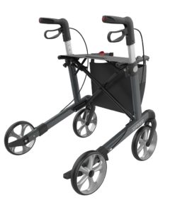 SERVER - Aluminium Leichtgewicht Rollator, Medium 55, Grey, TPE Wheels (3)