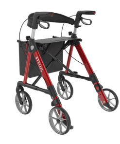 STYLUS - BASE LINE, Large 60, Red fresh, TPE Wheels (4)