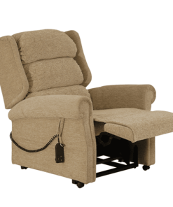 riser and recliner power chair duel and single motor