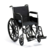 Silver Sport Wheelchair with Fixed Arms (18 inch). Exeter, Devon. Local price match guarantee
