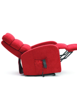 Three Tier Back Fabric Dual Motor Riser Recliner. Exeter, Devon. Local price match guarantee