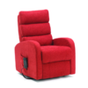 Three Tier Back Fabric Dual Motor Riser Recliner. Exeter, Devon. Local price match guarantee