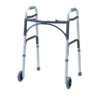Folding Walking Frame with Wheels. Exeter, Devon. Local price match guarantee